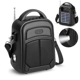 Haut-Parleur Sans Fil avec Qualité Sonore Hi-Fi et Panneau Solaire YG-A20T – مكبر صوت محمول