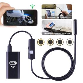 Endoscope WiFi Caméra d’inspection sans Fil 8 mm 6 LED réglables pour Smartphone – كاميرة للمناطق الضيقة