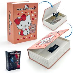 Coffre-fort Livre pour Enfants et Boîte de Rangement Sécurisée – علبة حفظ النقود للأطفال