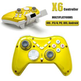 Manette de Jeu Sans Fil X6 Compatible P4,P3, Android, iOS, PC, Switch, TV Box – يد تحكم لاسلكية