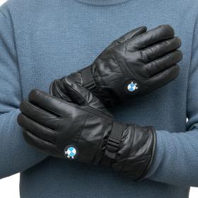 Gants Homme Hiver avec Doublure Isolante en Peau de Mouton – قفازات جلدية دافئة